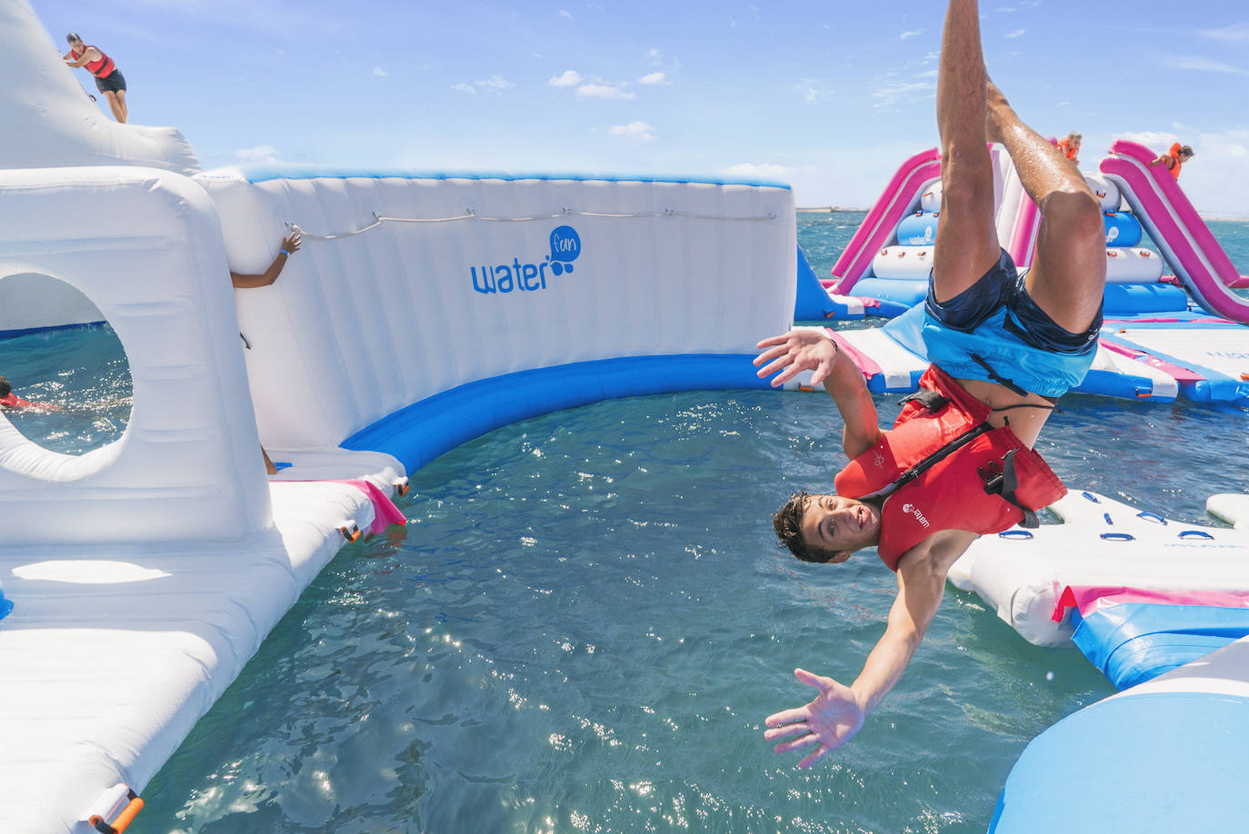 Imágenes de los parques de Water Fun en La Malagueta, La Cala de Mijas y Marbella