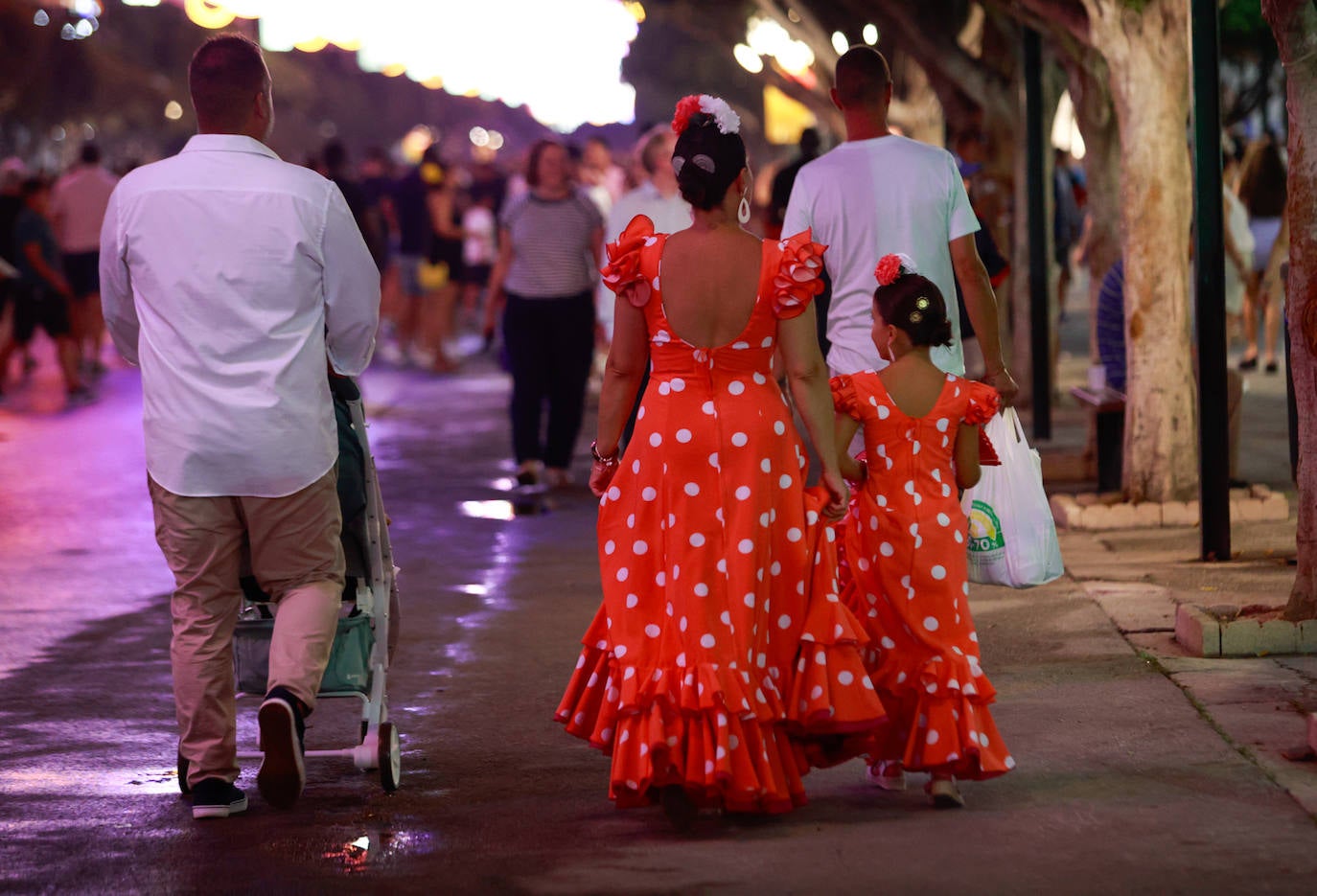 Ambiente en el real este viernes por la noche