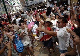 La marcha en la calle Larios, siempre un éxito