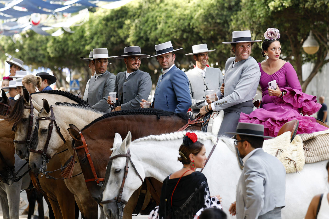 Ambiente en el real este viernes por la tarde