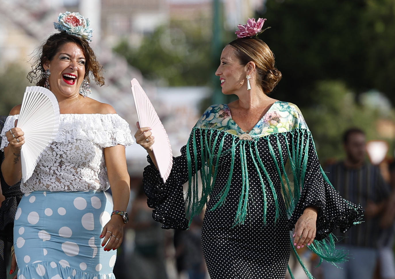 Ambiente en el real este viernes por la tarde