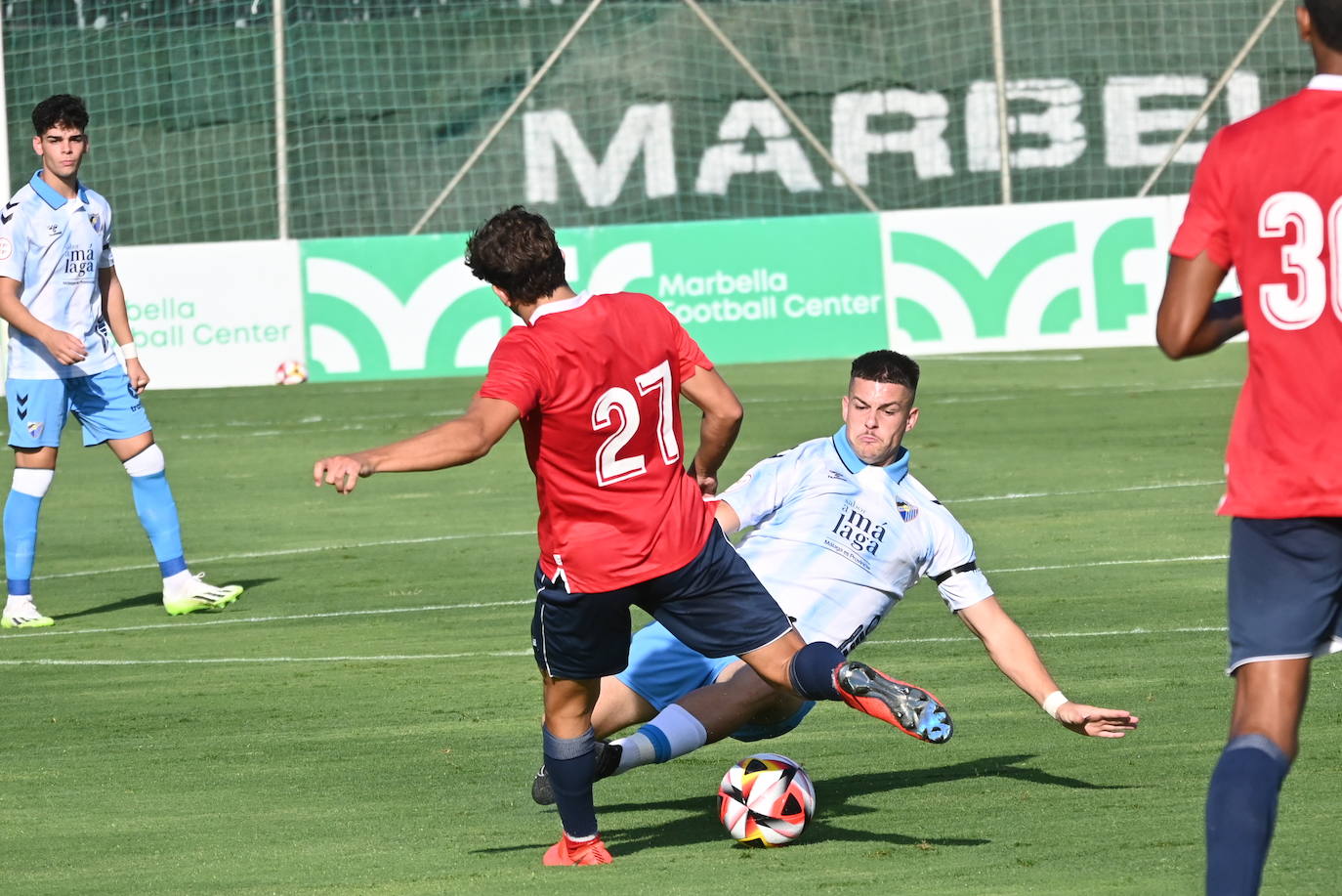 El Málaga-Estepona de pretemporada, en fotos