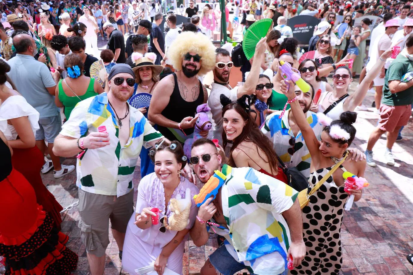 Feria de Málaga 2023: las mejores imágenes del último sábado de fiesta