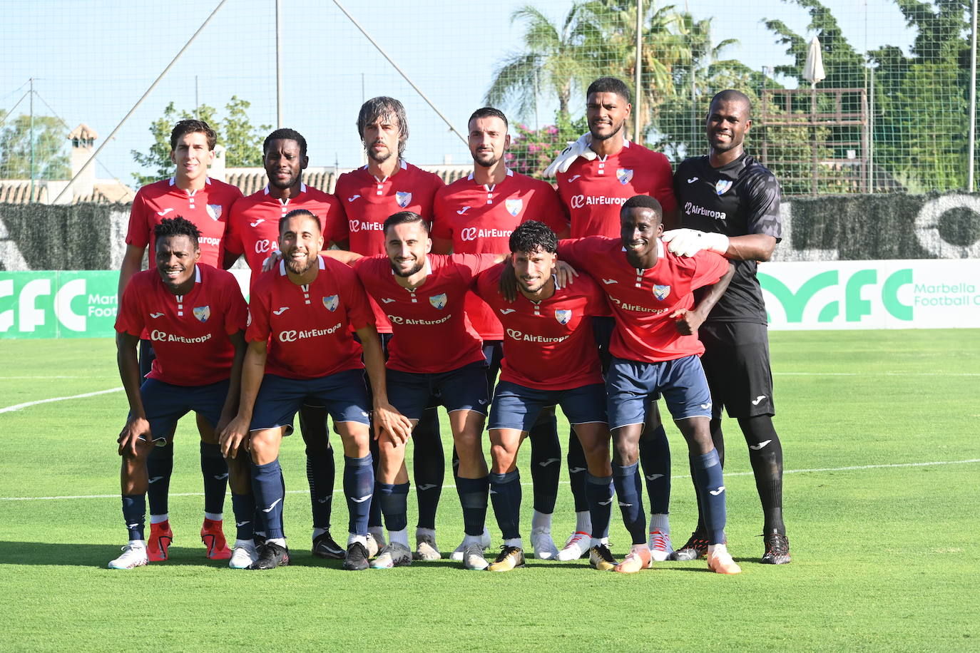 El Málaga-Estepona de pretemporada, en fotos