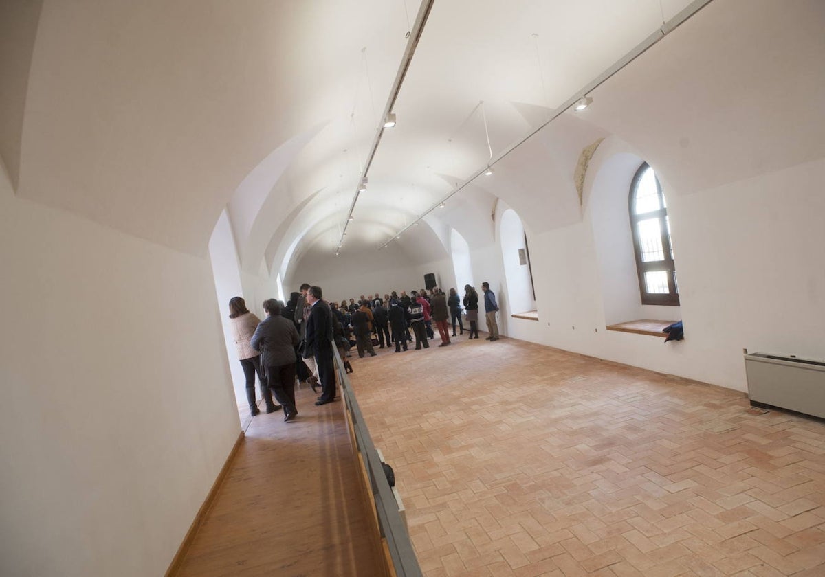 Zona rehabilitada del antiguo convento de San Andrés.