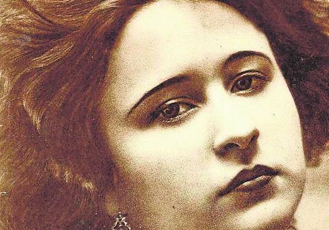 La cupletista Luisa Esteso en 1924