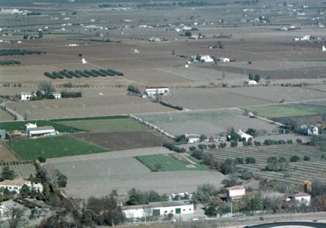 Vista de la Vega de Antequera.