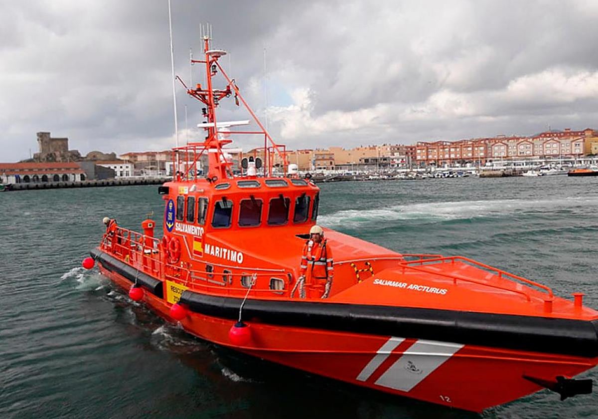 Embarcación de Salvamento Marítimo.