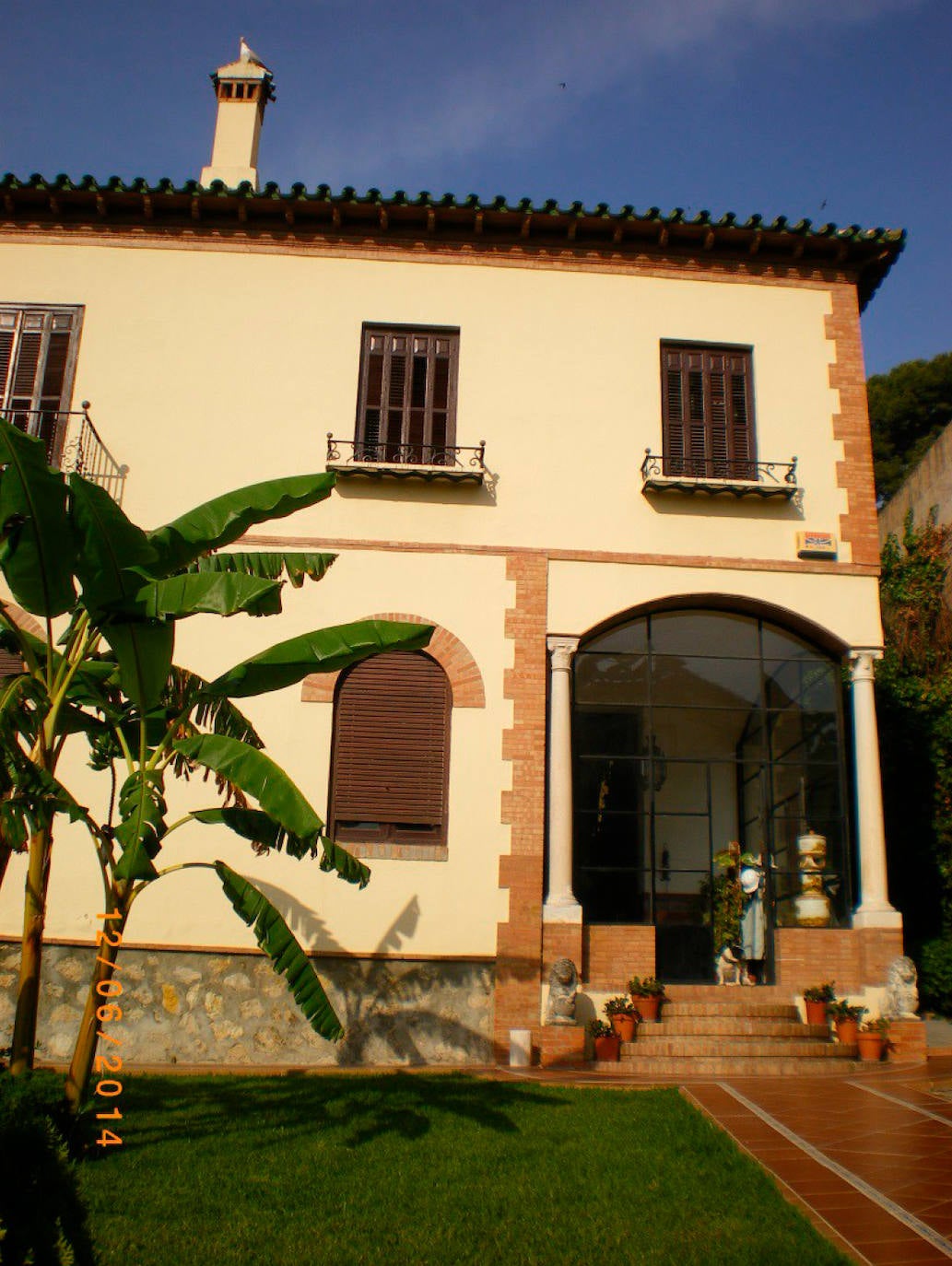 Así era Villa Atalaya, la casona de Monte Sancha que ha sido derribada