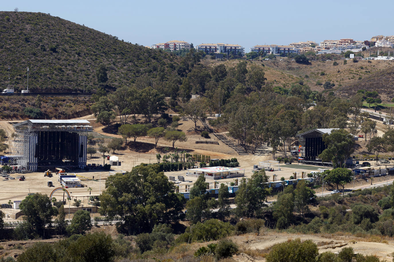Los preparativos del Cala Mijas 2023