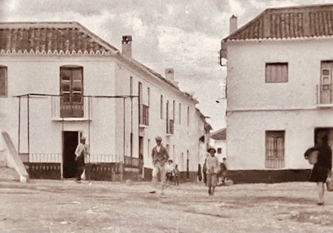 Imagen de archivo del bar 'La Baranda' alrededor del año 1940.