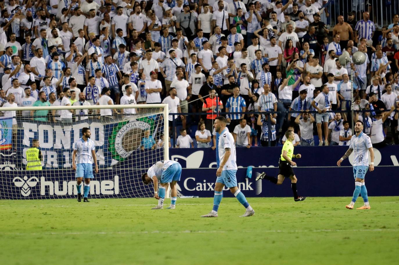 El Málaga- Atlético de Madrid B, en imágenes