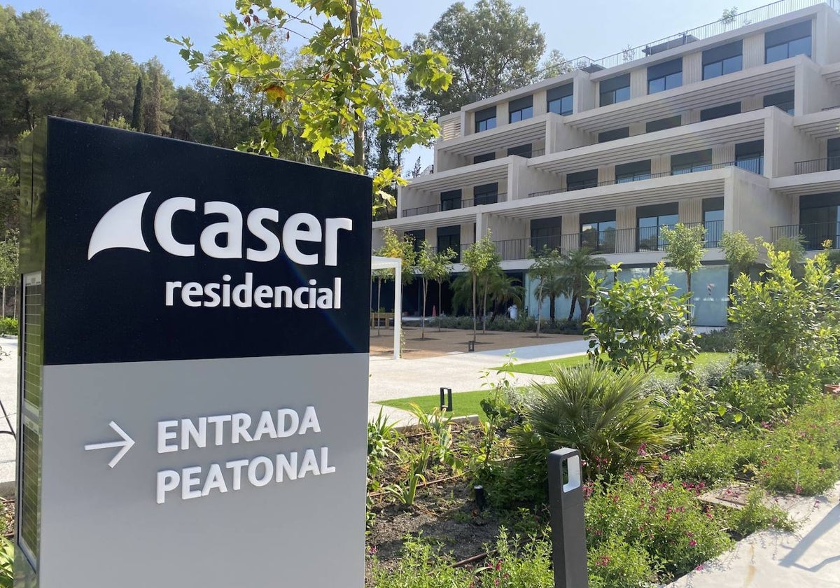 La residencia de Caser ha abierto sus puertas en los últimos días en Málaga.