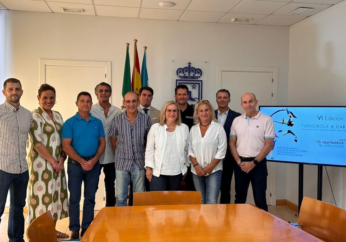 Presentación de 'Fuengirola a caballo'.