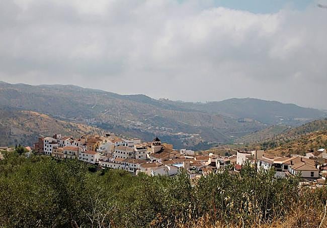 Vista panorámica de Moclinejo, donde este fin de semana se celebra la Fiesta de Viñeros.