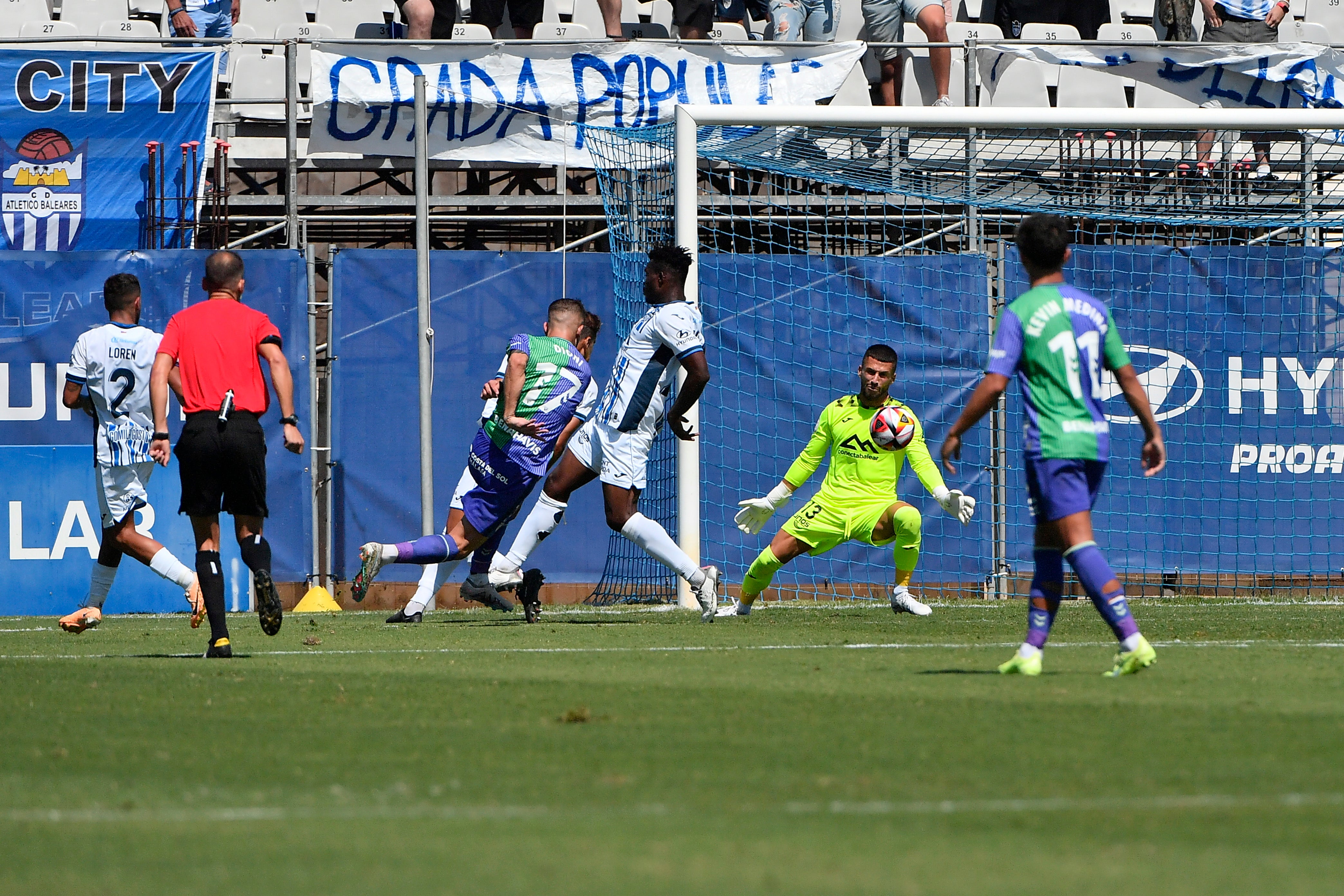 Las mejores imágenes del Atlético Baleares - Málaga