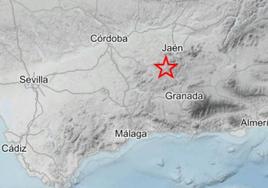 Registrado un terremoto de magnitud 3,3 en Jaén