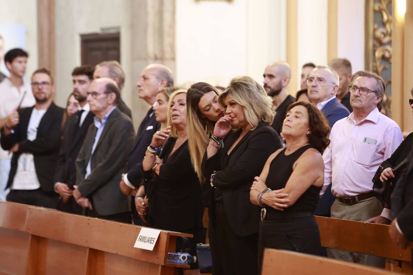 Funeral por María Teresa Campos en Málaga