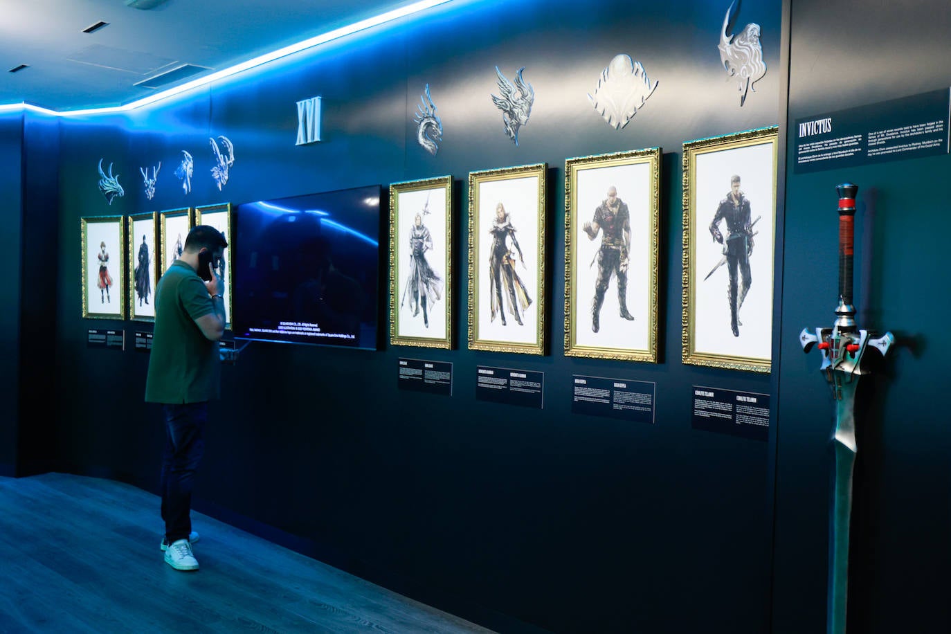 El universo de &#039;Final Fantasy&#039; conquista el Museo del Videojuego de Málaga