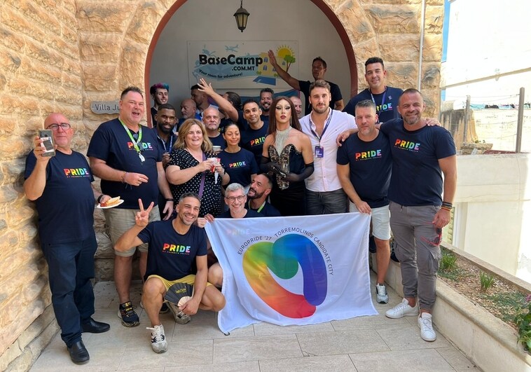 La candidatura de Torremolinos al EuroPride 2027 viaja a Malta