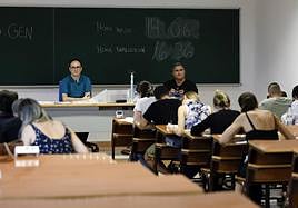 Un momento de una de las pruebas, en Málaga.