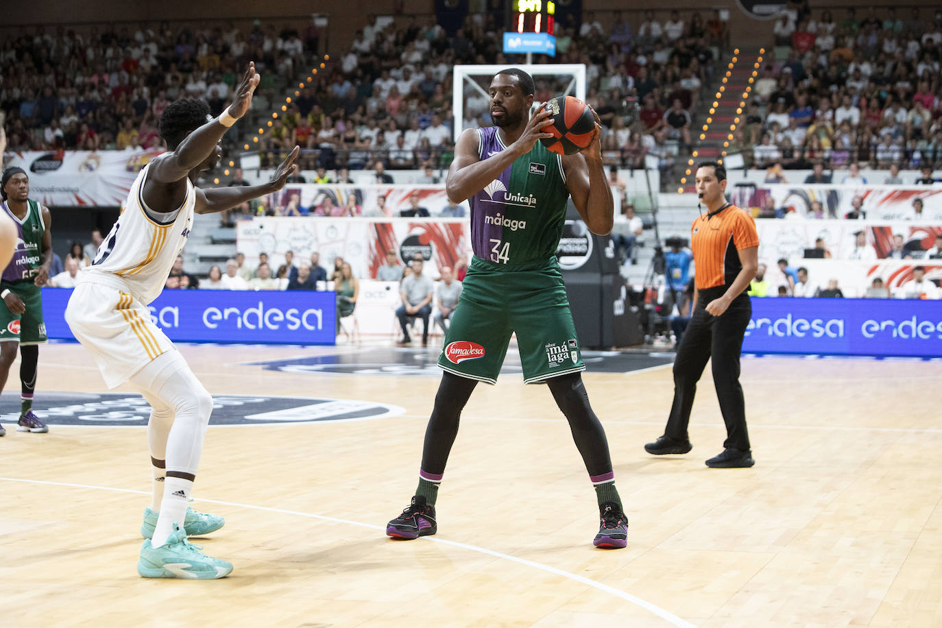 Final de la Supercopa Endesa: el Unicaja-Real Madrid, en imágenes