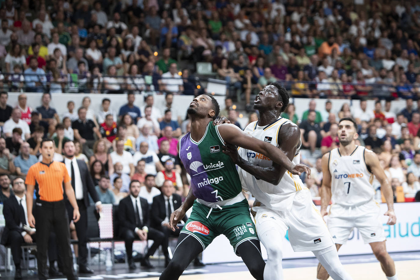 Final de la Supercopa Endesa: el Unicaja-Real Madrid, en imágenes