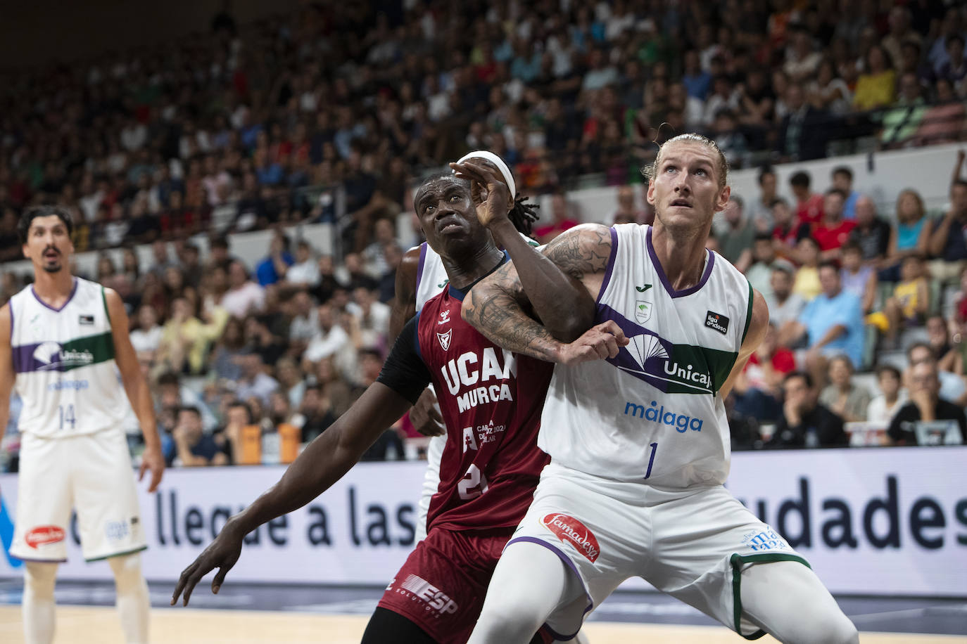 Las mejores imágenes del partido del Unicaja frente al UCAM