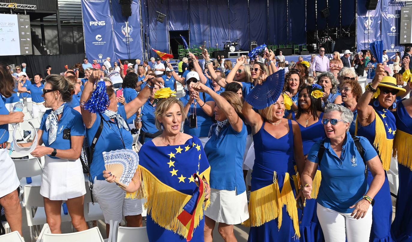 La inauguración de la Solheim Cup en Marbella, en imágenes