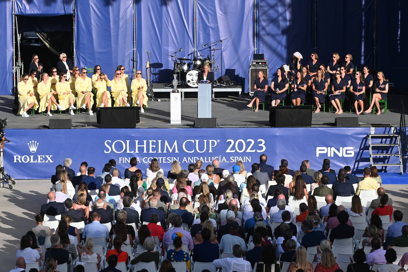 La inauguración de la Solheim Cup en Marbella, en imágenes