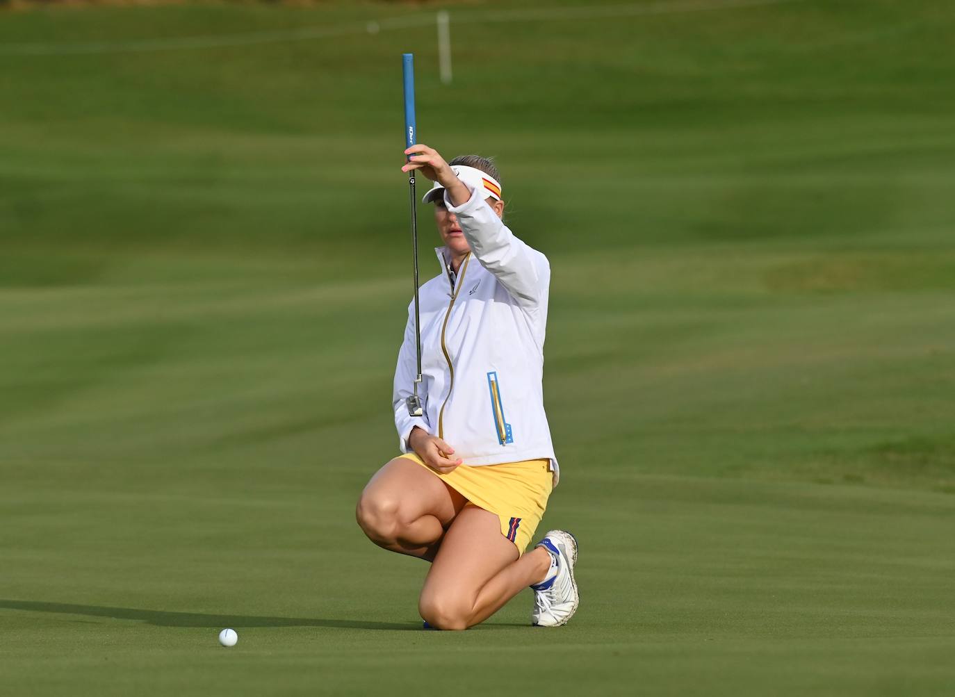 Primera jornada de la Solheim Cup de golf en Casares