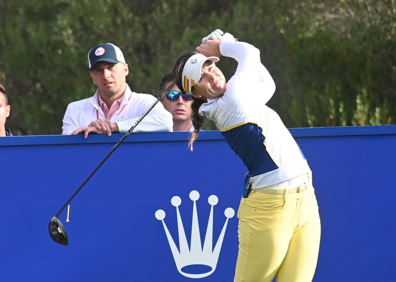 Primera jornada de la Solheim Cup de golf en Casares