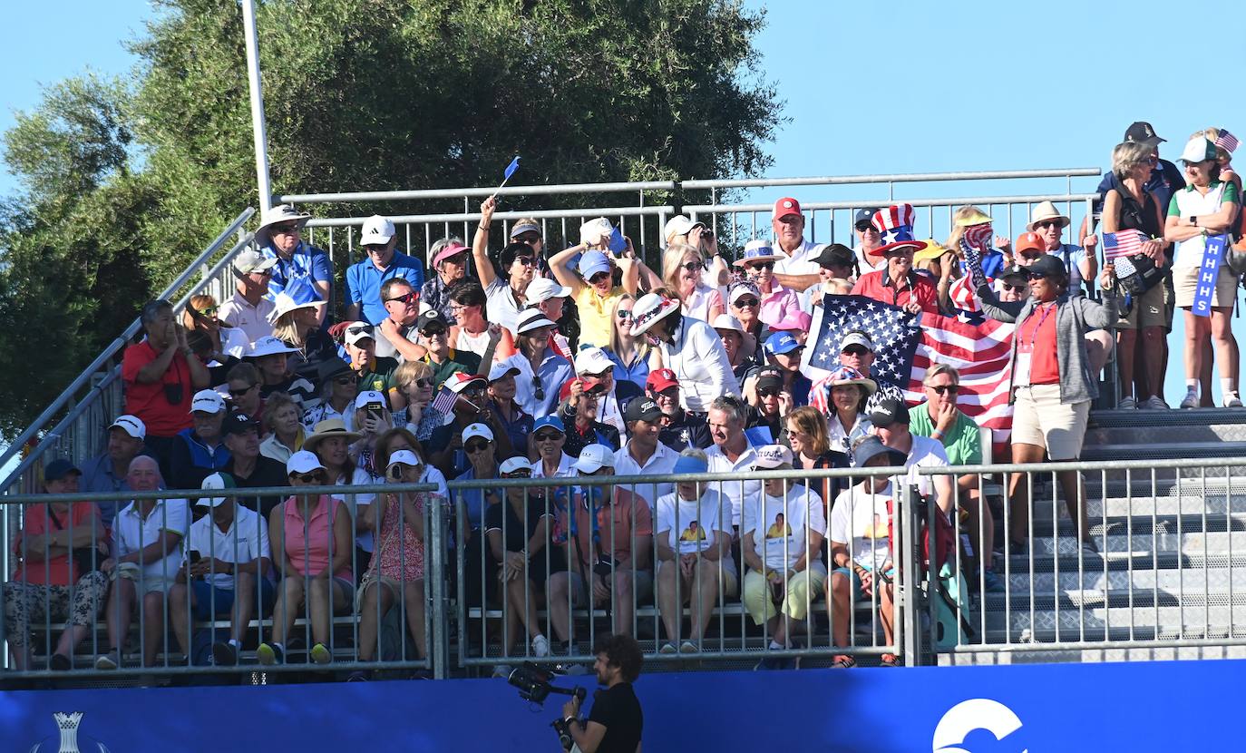 Solheim Cup en Málaga: las mejores imágenes de la segunda jornada