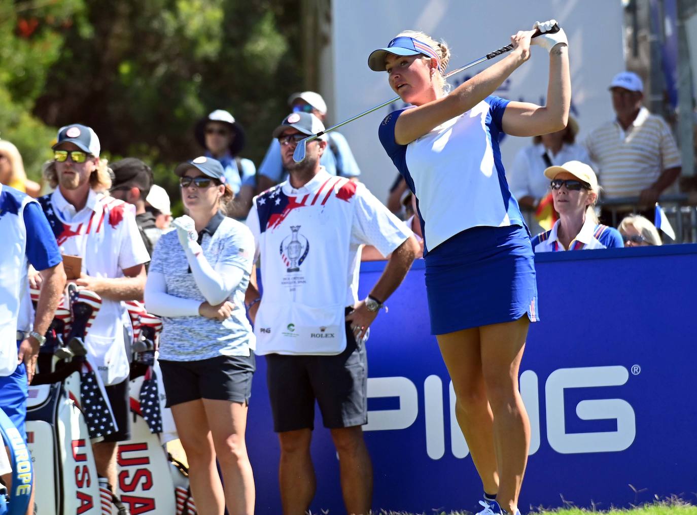 Solheim Cup en Málaga: las mejores imágenes de la segunda jornada