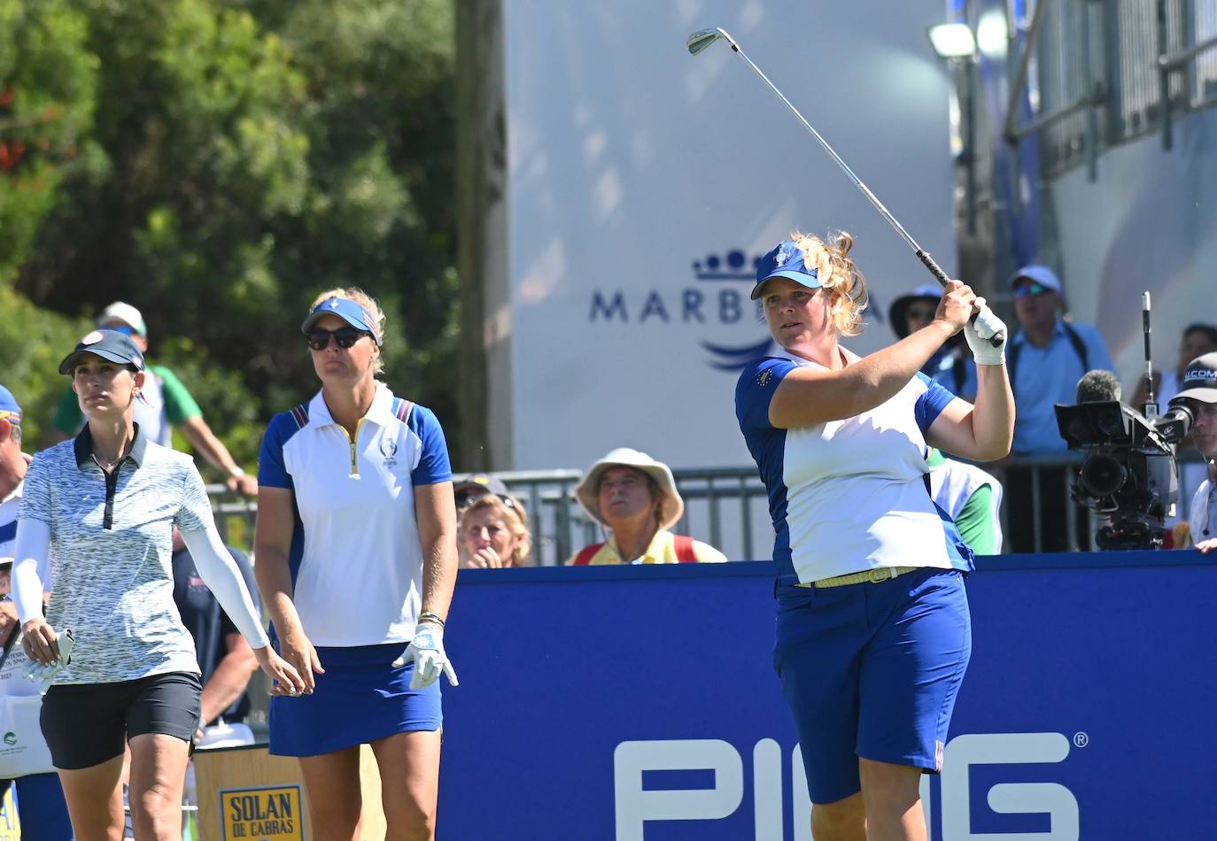 Solheim Cup en Málaga: las mejores imágenes de la segunda jornada