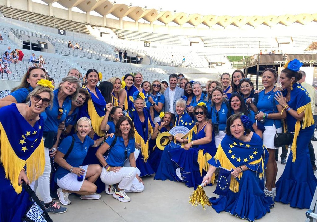 Imagen principal - Las 110 embajadoras de la Solheim Cup