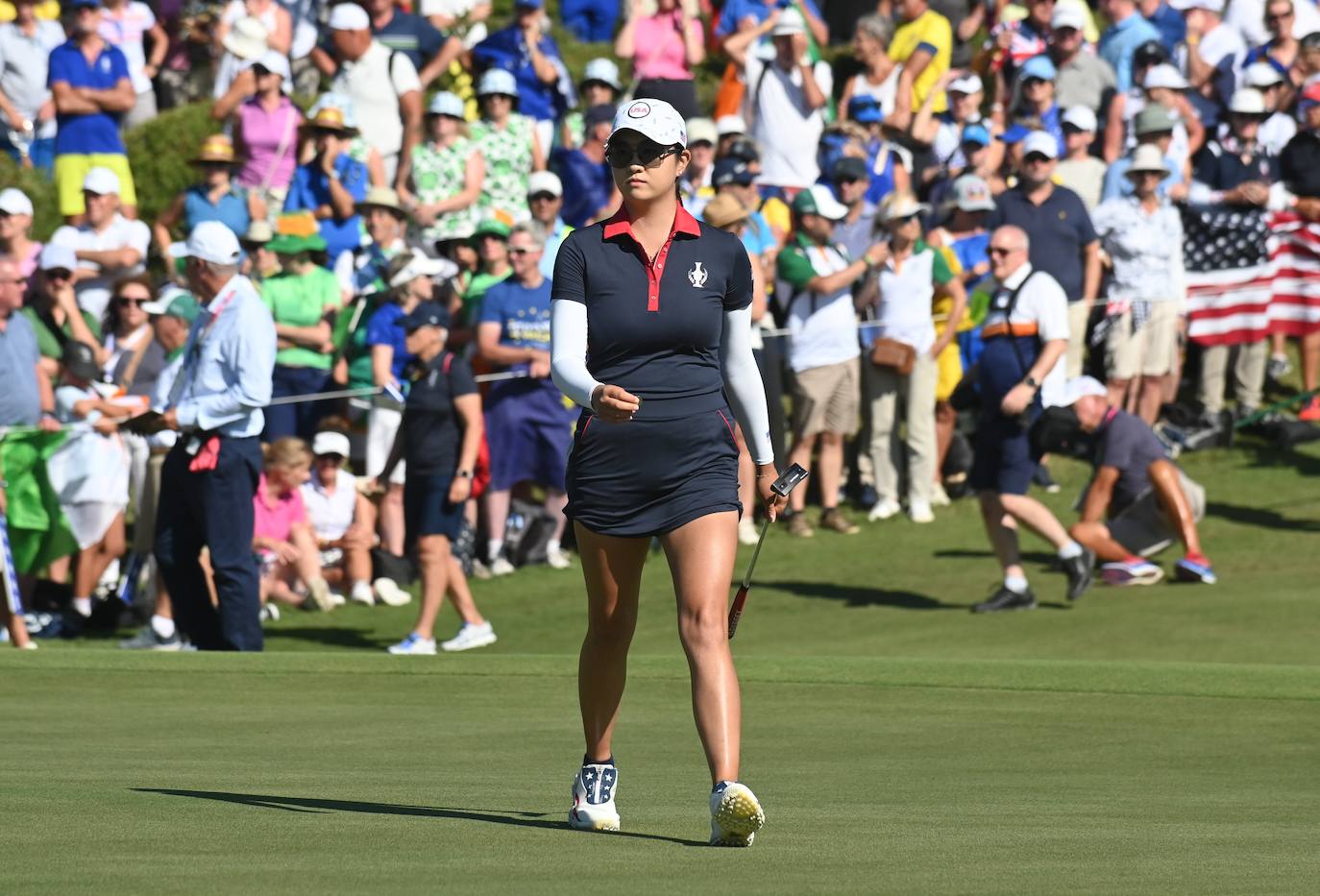 Las mejores imágenes del final de la Solheim Cup en Málaga