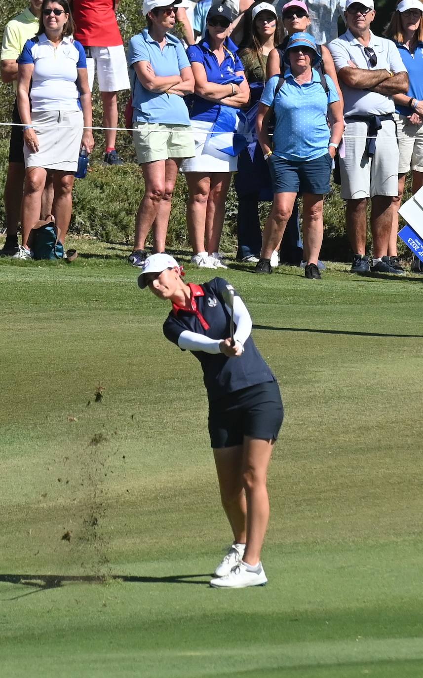 Las mejores imágenes del final de la Solheim Cup en Málaga