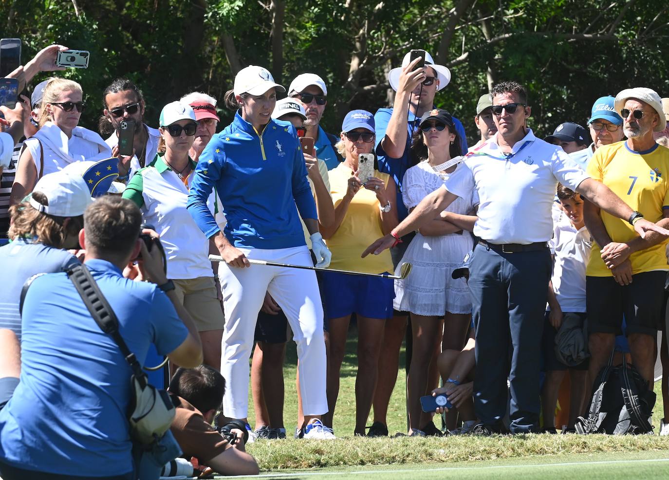 Las mejores imágenes del final de la Solheim Cup en Málaga