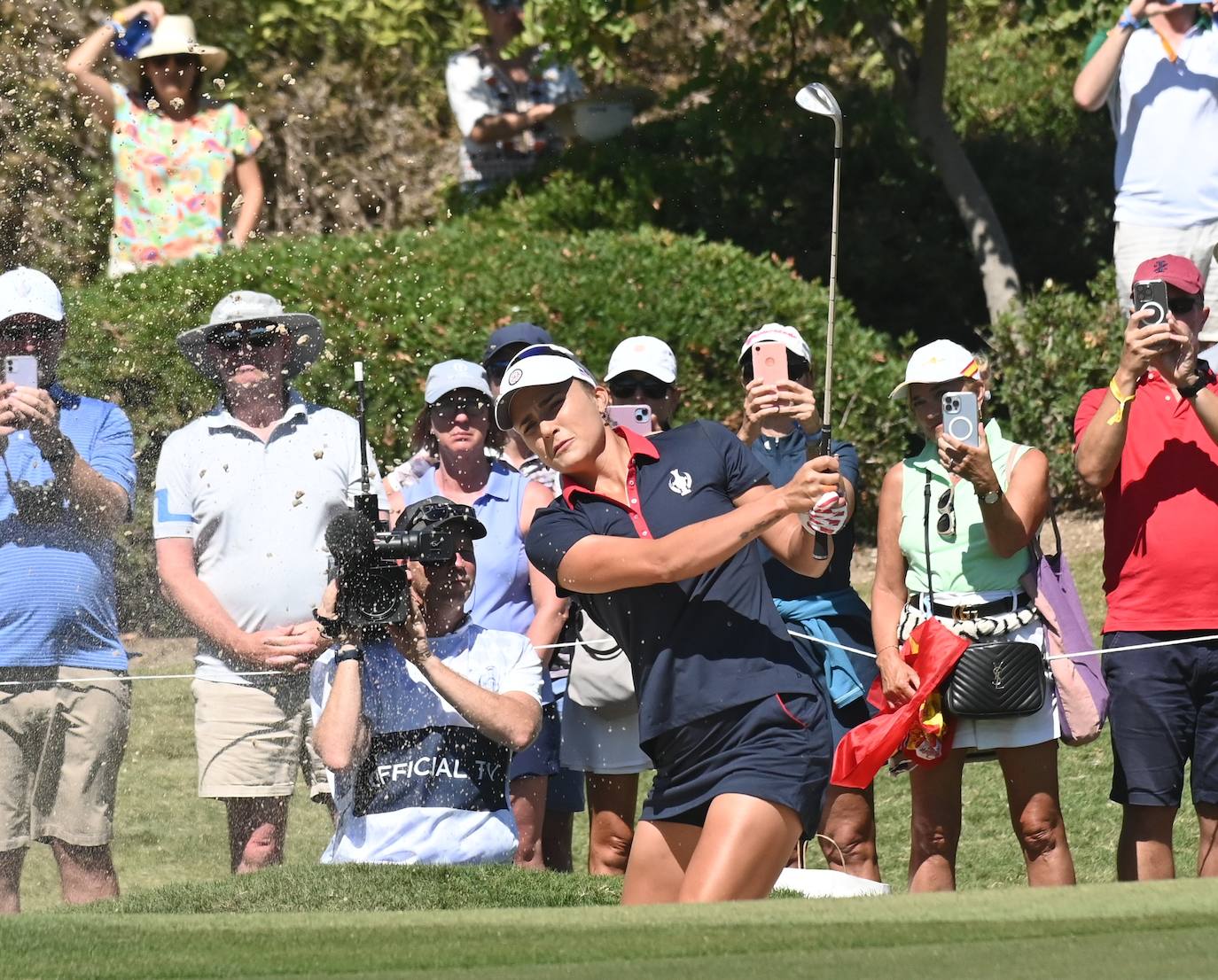 Las mejores imágenes del final de la Solheim Cup en Málaga