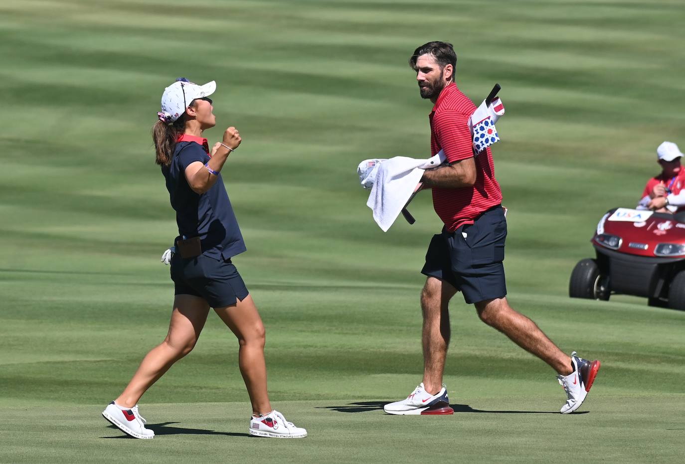 Las mejores imágenes del final de la Solheim Cup en Málaga