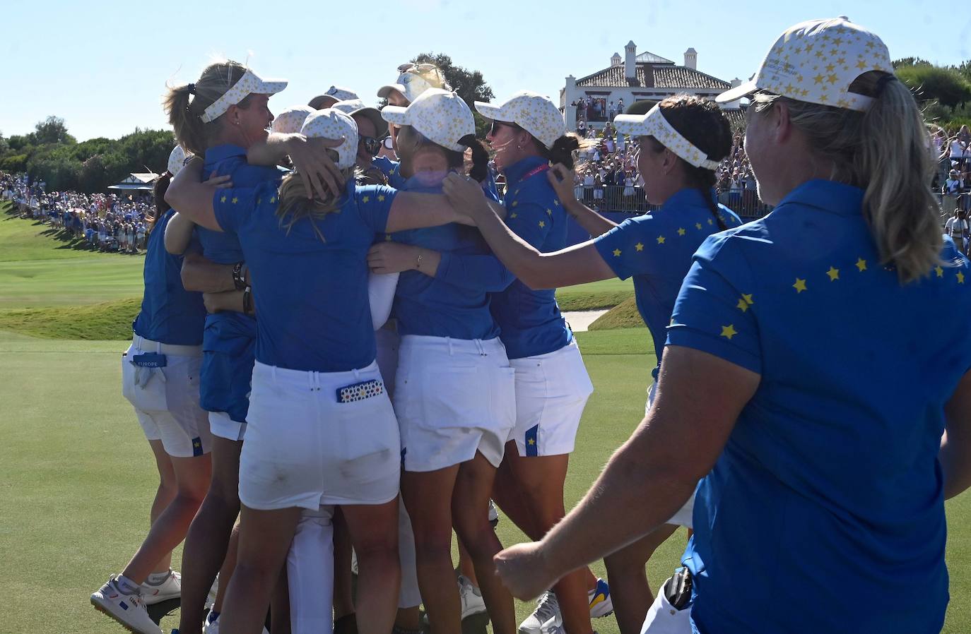 Las mejores imágenes del final de la Solheim Cup en Málaga