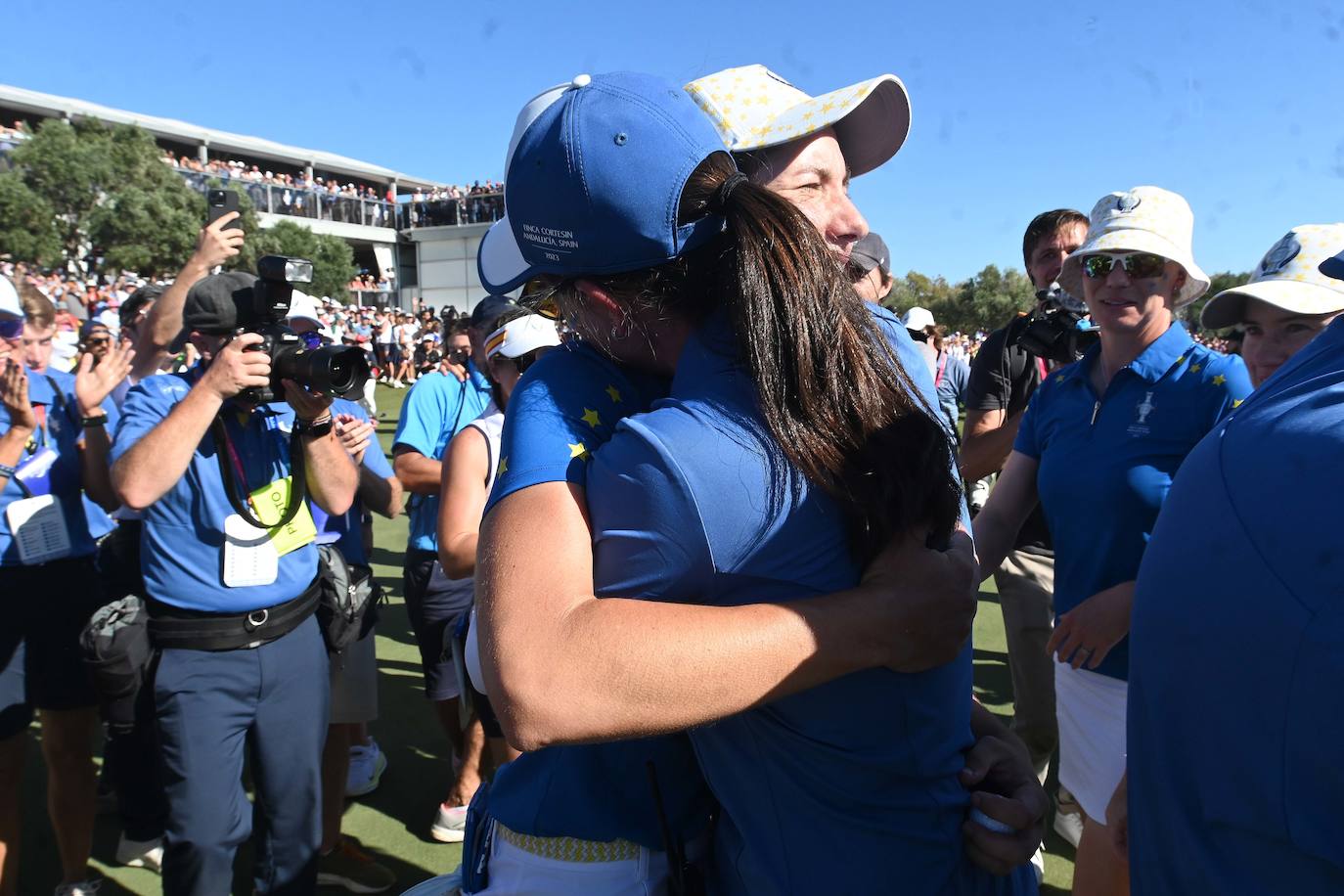 Las mejores imágenes del final de la Solheim Cup en Málaga