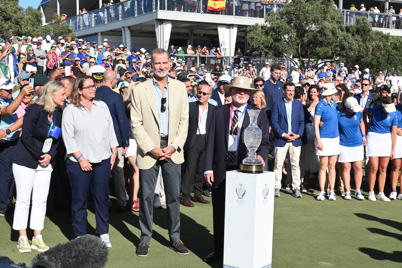 Las mejores imágenes del final de la Solheim Cup en Málaga