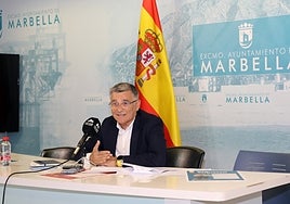 Javier García, teniente de alcalde de San Pedro.
