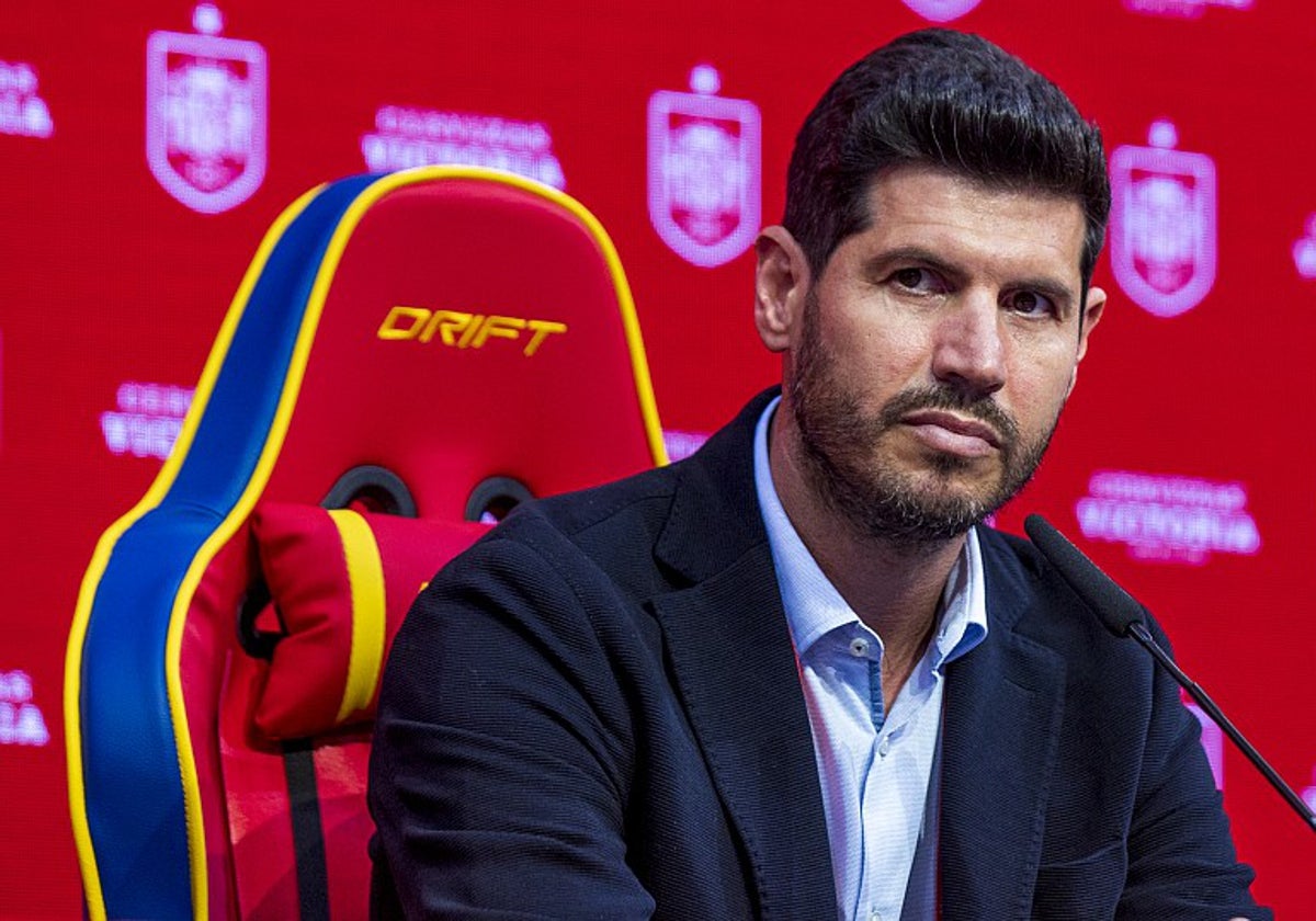 Alberto Luque, en una rueda de prensa reciente.