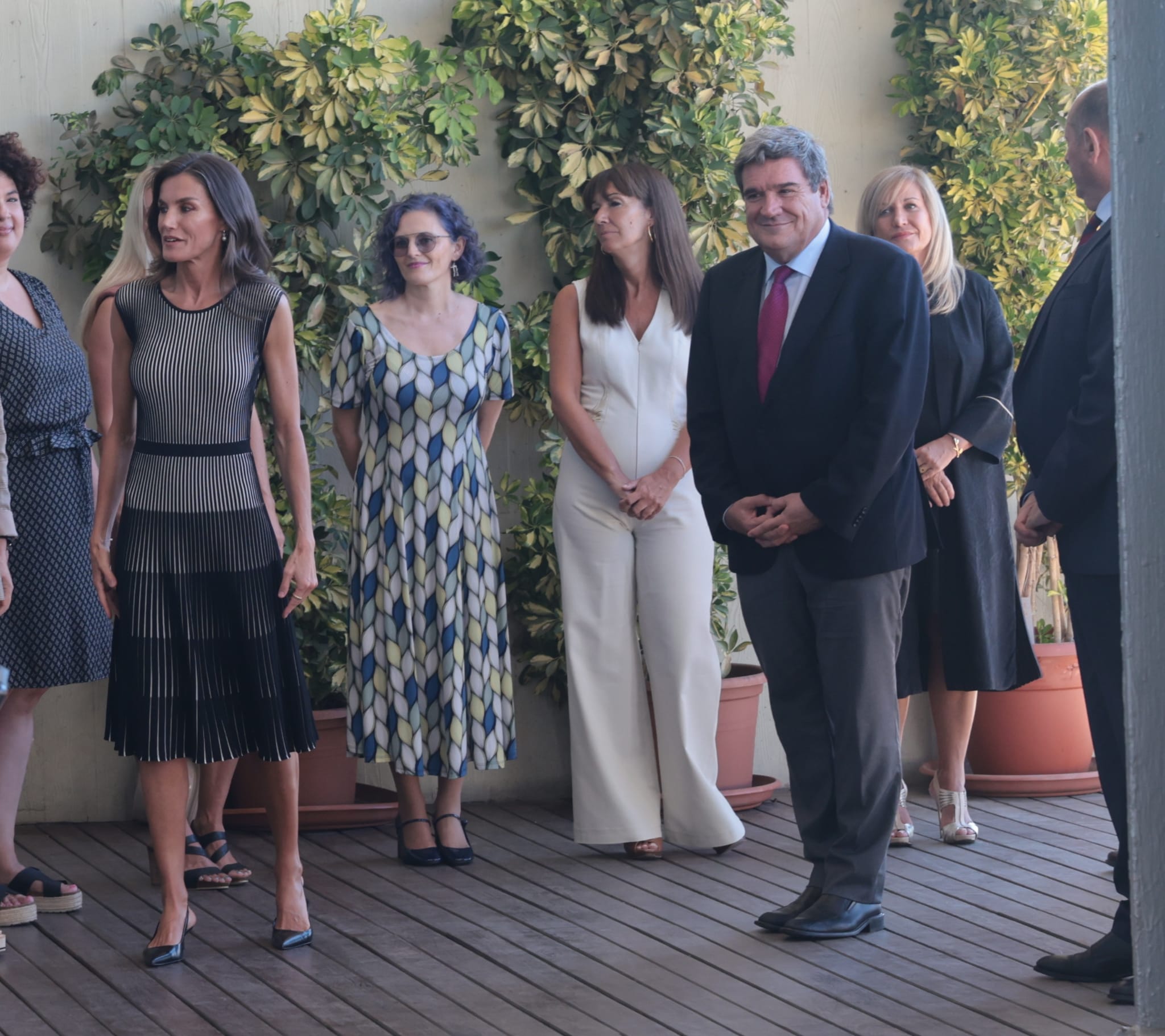 Las mejores imágenes de la reina Letizia en Málaga en el II Congreso de Trata de Seres Humanos