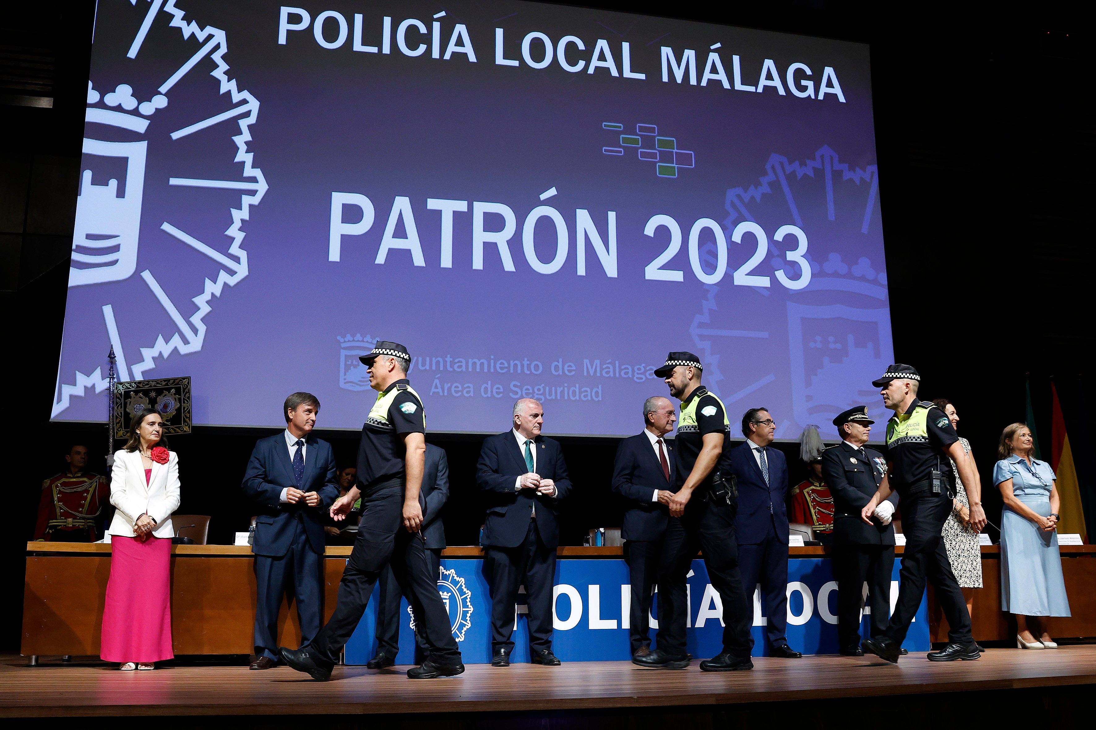 Reconocimiento a la Policía Local de Málaga