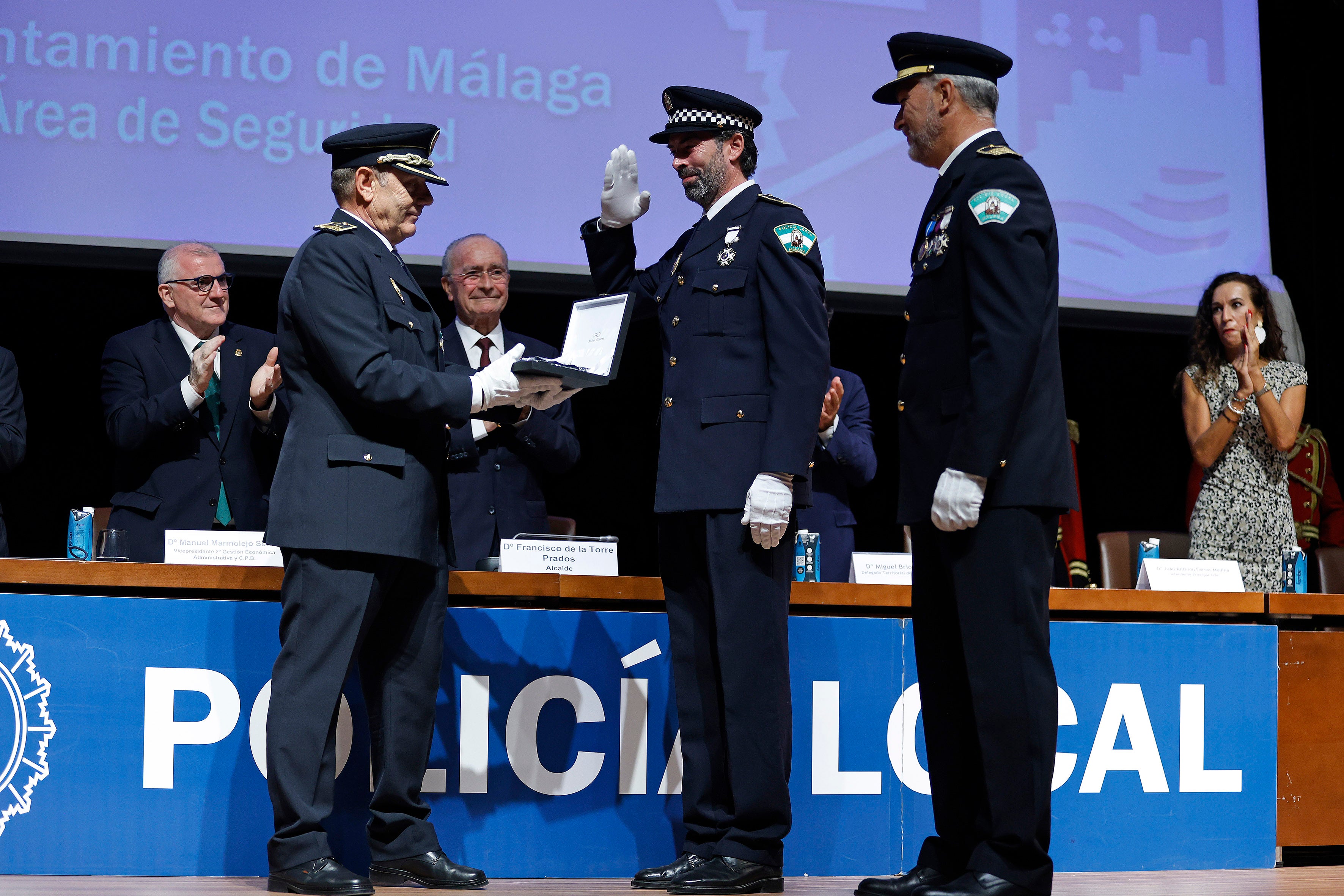 Reconocimiento a la Policía Local de Málaga