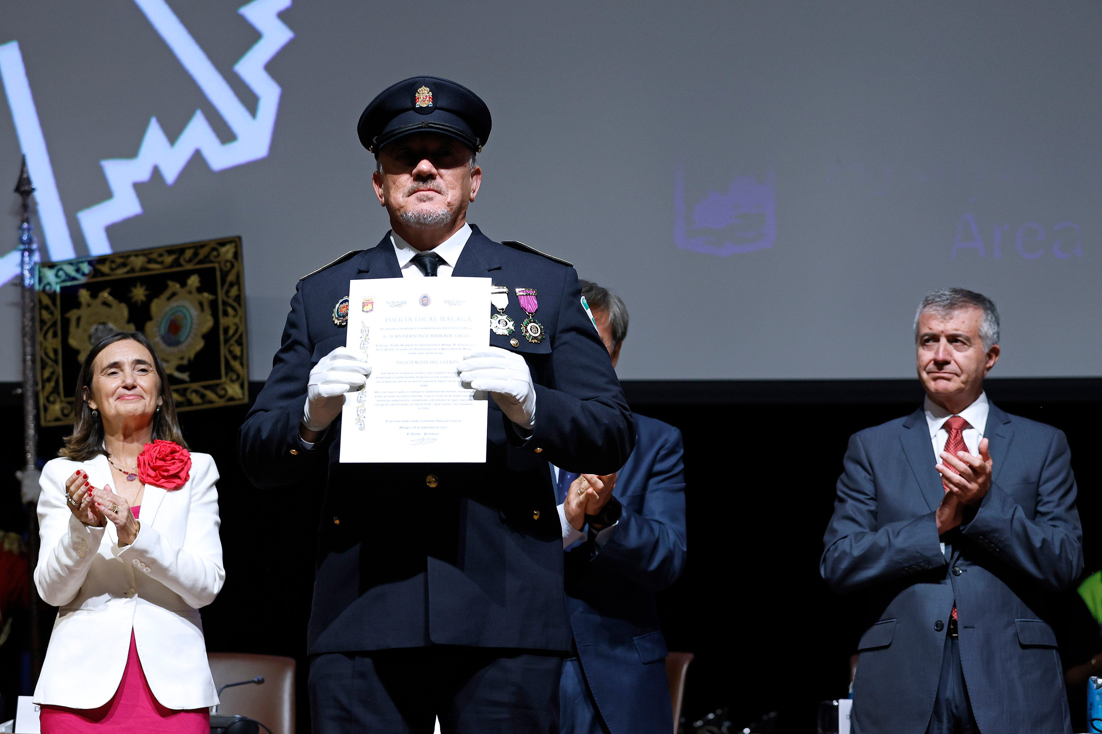 Reconocimiento a la Policía Local de Málaga